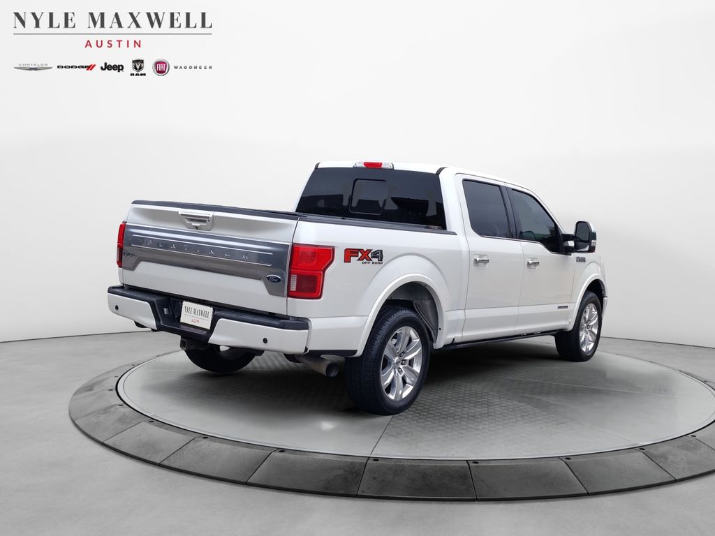 Used Car 2018 Ford F-150  Platinum For Sale Under $40,000 In Austin, Texas