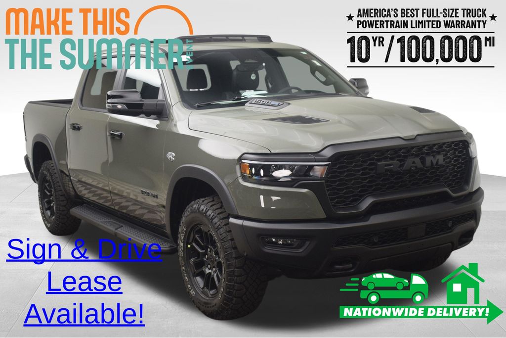 Canyon Lake 2026 RAM 1500 Rebel Crew Cab 4WD Pickup Truck Four-Wheel Drive 8-Speed Automatic