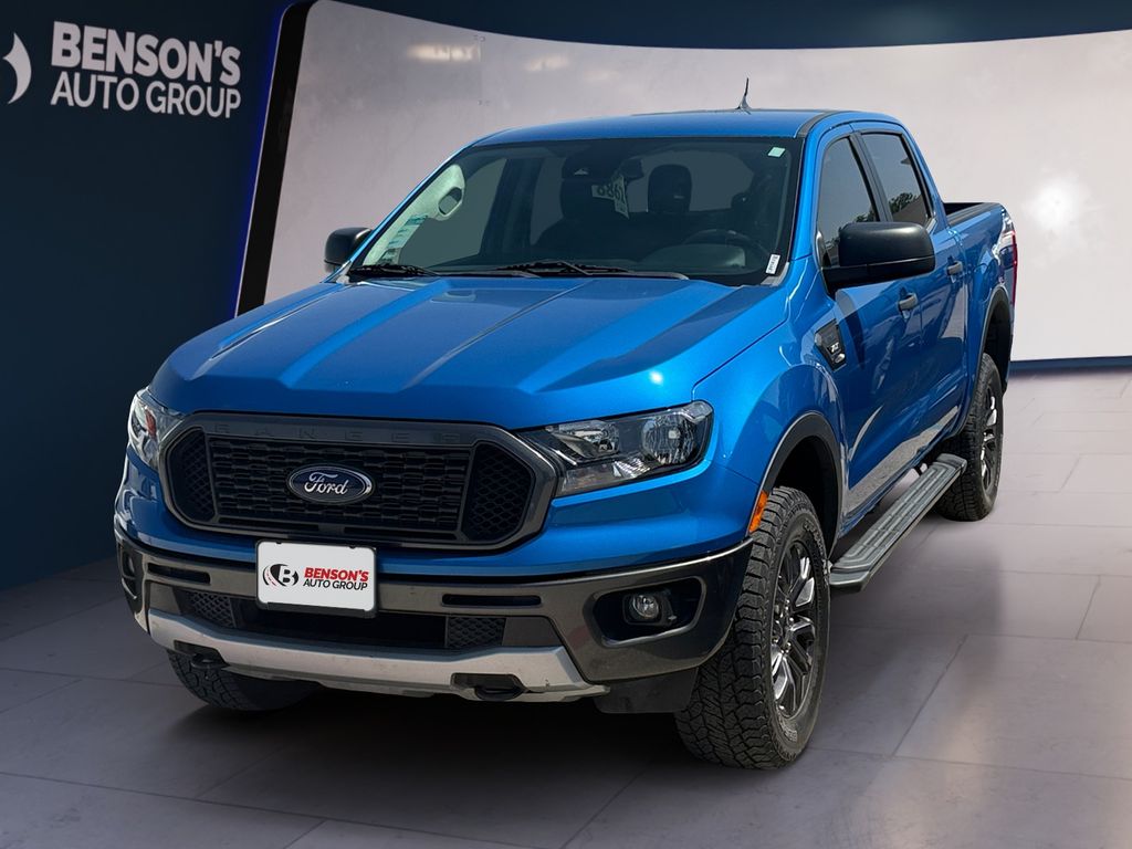 Blue Metallic 2021 Ford Ranger Pickup Truck 4X2 Automatic