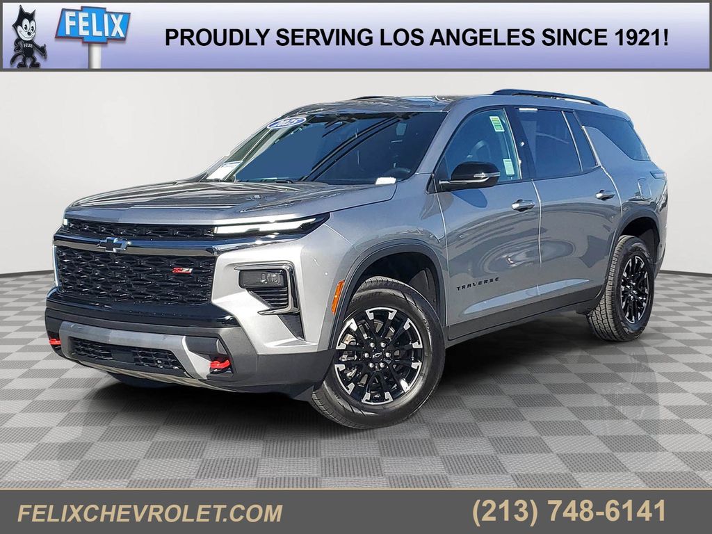 Sterling Gray Metallic 2025 Chevrolet Traverse Z71 AWD SUV / Crossover Four-Wheel Drive 8-Speed Automatic