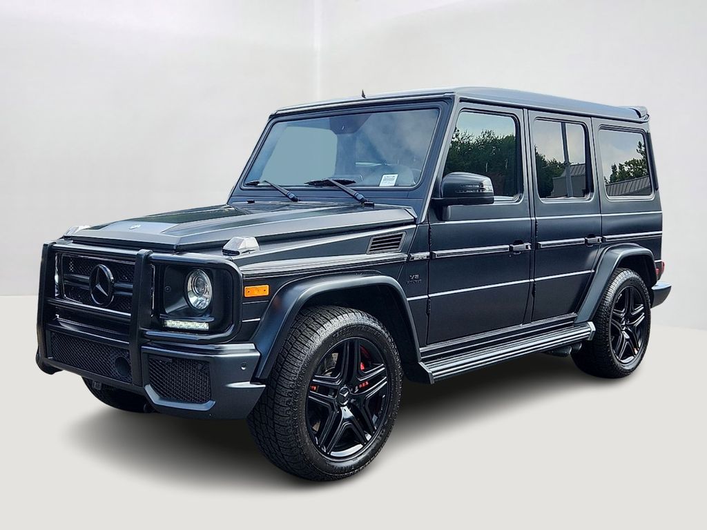 designo Magno Night Black 2016 Mercedes-Benz G-Class SUV / Crossover All-Wheel Drive 7-Speed Automatic