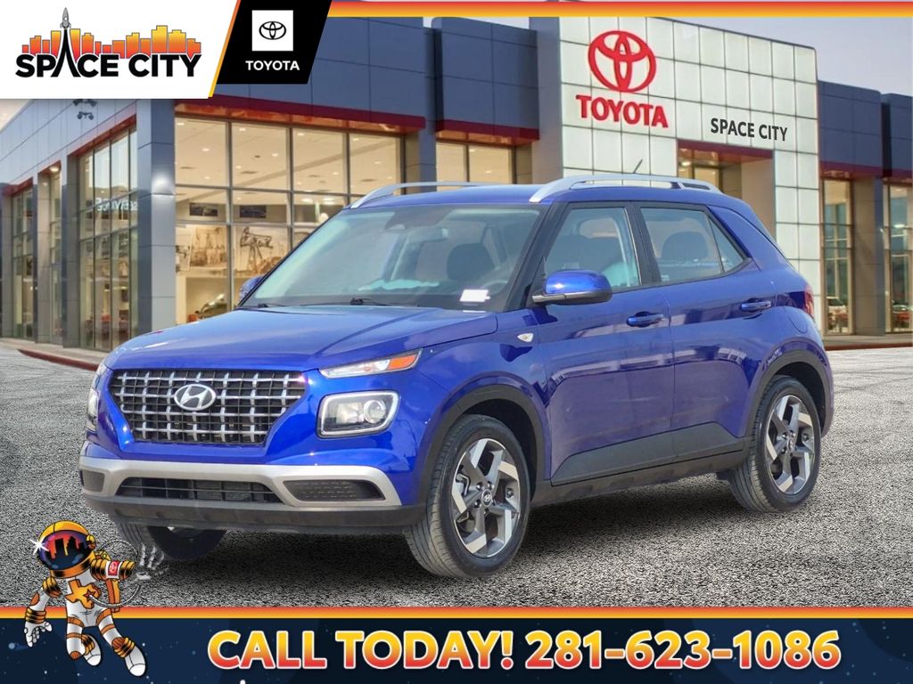 Intense Blue 2025 Hyundai Venue SUV / Crossover Front-Wheel Drive Continuously Variable Transmission