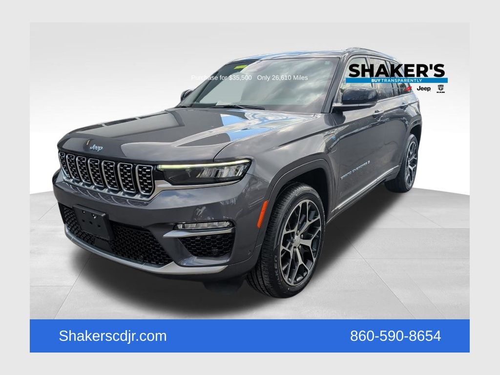 2022 Jeep Grand Cherokee 4xe Summit Reserve 4WD Gris (Baltic Gray Metallic Clearcoat) SUV/Crossover Todo terreno 8 velocidades Automática