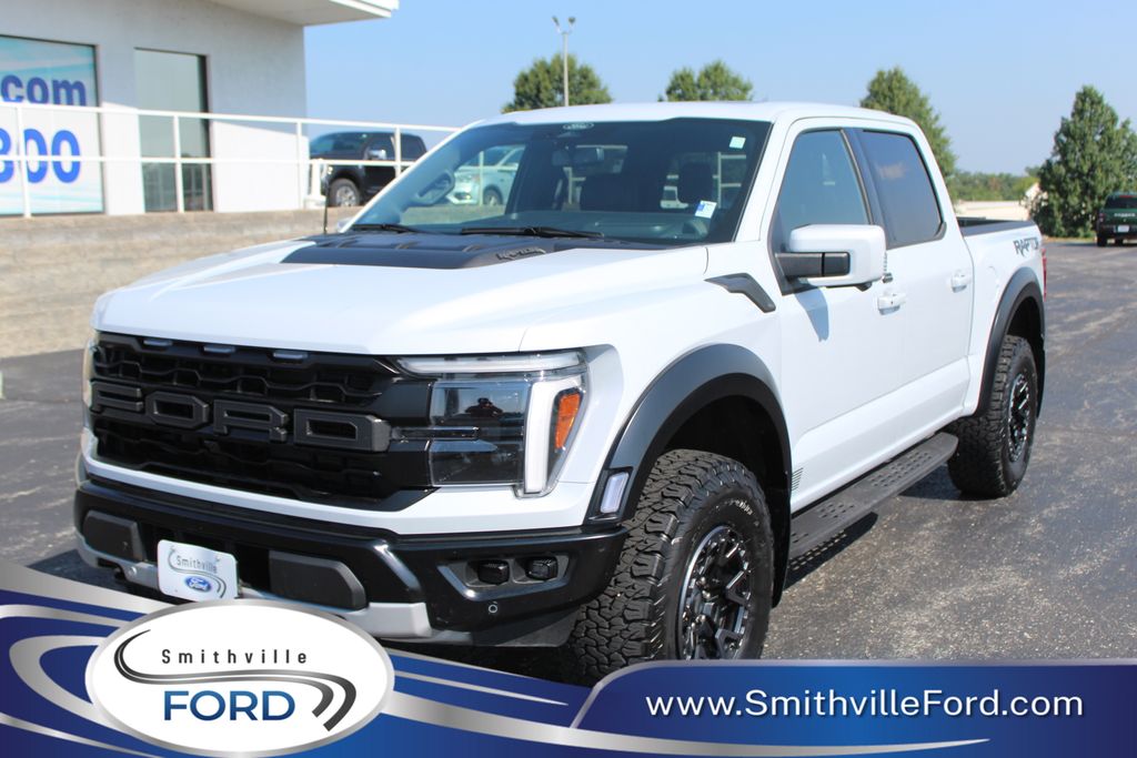White Metallic 2025 Ford F-150 Pickup Truck Four-Wheel Drive Automatic