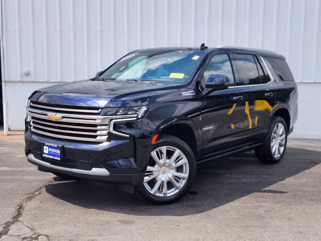 Midnight Blue Metallic 2023 Chevrolet Tahoe SUV / Crossover Four-Wheel Drive
