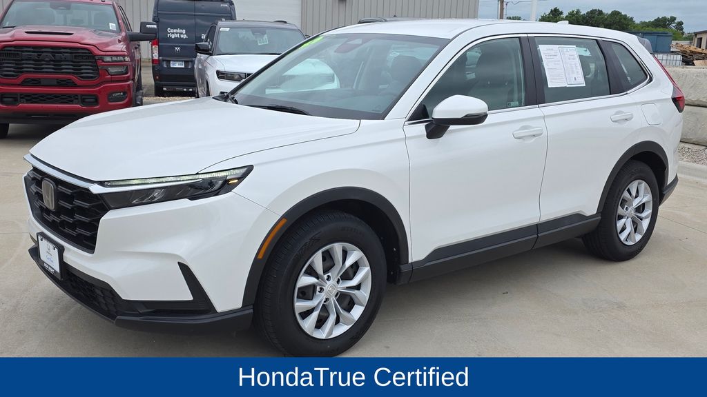 Platinum White Pearl 2023 Honda CR-V LX AWD SUV / Crossover All-Wheel Drive Continuously Variable Transmission