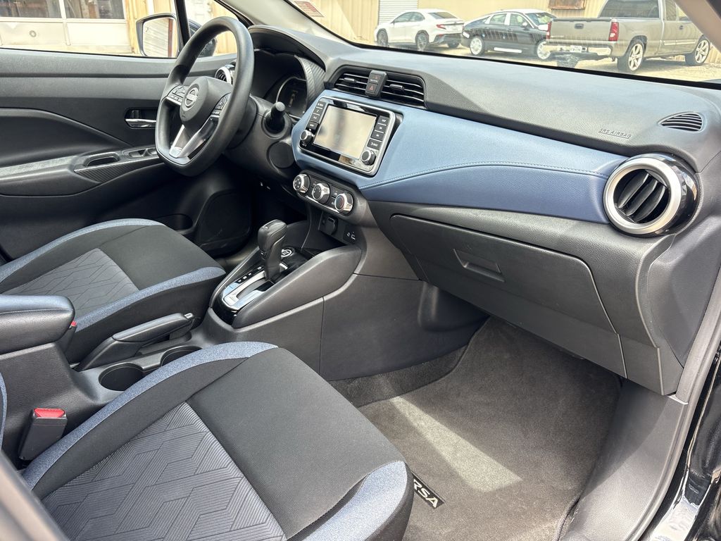2025 Nissan Versa 1.6 SV Black at Baytown Hyundai