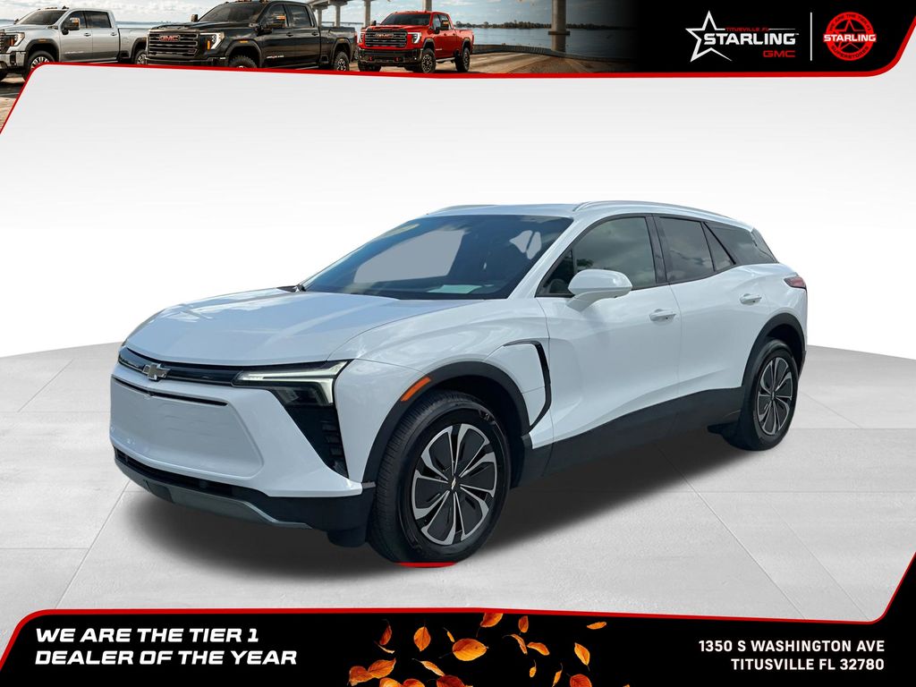 Summit White 2024 Chevrolet Blazer EV SUV / Crossover All-Wheel Drive 1-Speed Automatic
