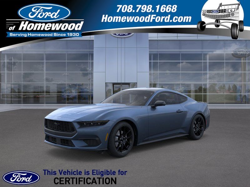 Vapor Blue Metallic 2026 Ford Mustang Coupe Automatic