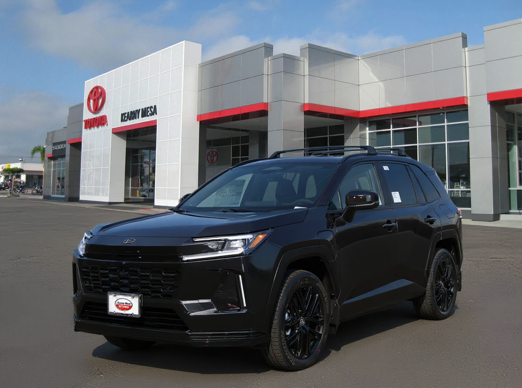 Midnight Black Metallic 2026 Toyota RAV4 Plug-in Hybrid SUV / Crossover  Continuously Variable Transmission