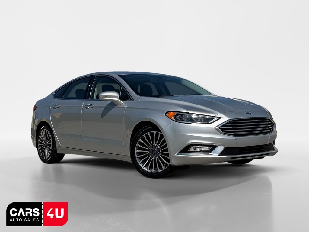 Ingot Silver 2017 Ford Fusion Sedan Front-Wheel Drive 6-Speed Automatic