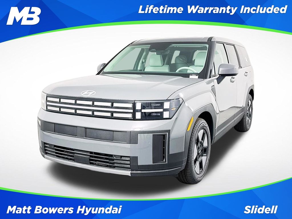 Hampton Gray 2026 Hyundai Santa Fe Hybrid SUV / Crossover All-Wheel Drive 6-Speed Automatic