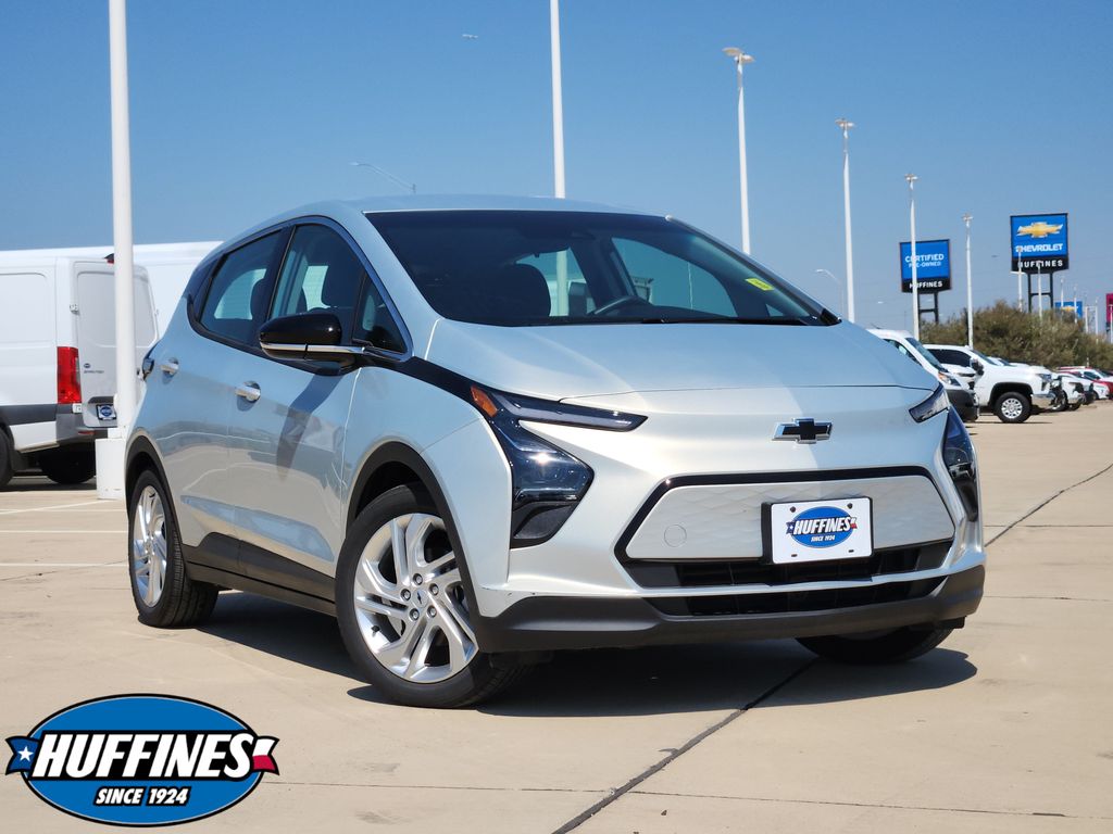 Silver Flare Metallic 2023 Chevrolet Bolt EV Hatchback Front-Wheel Drive 1-Speed Automatic