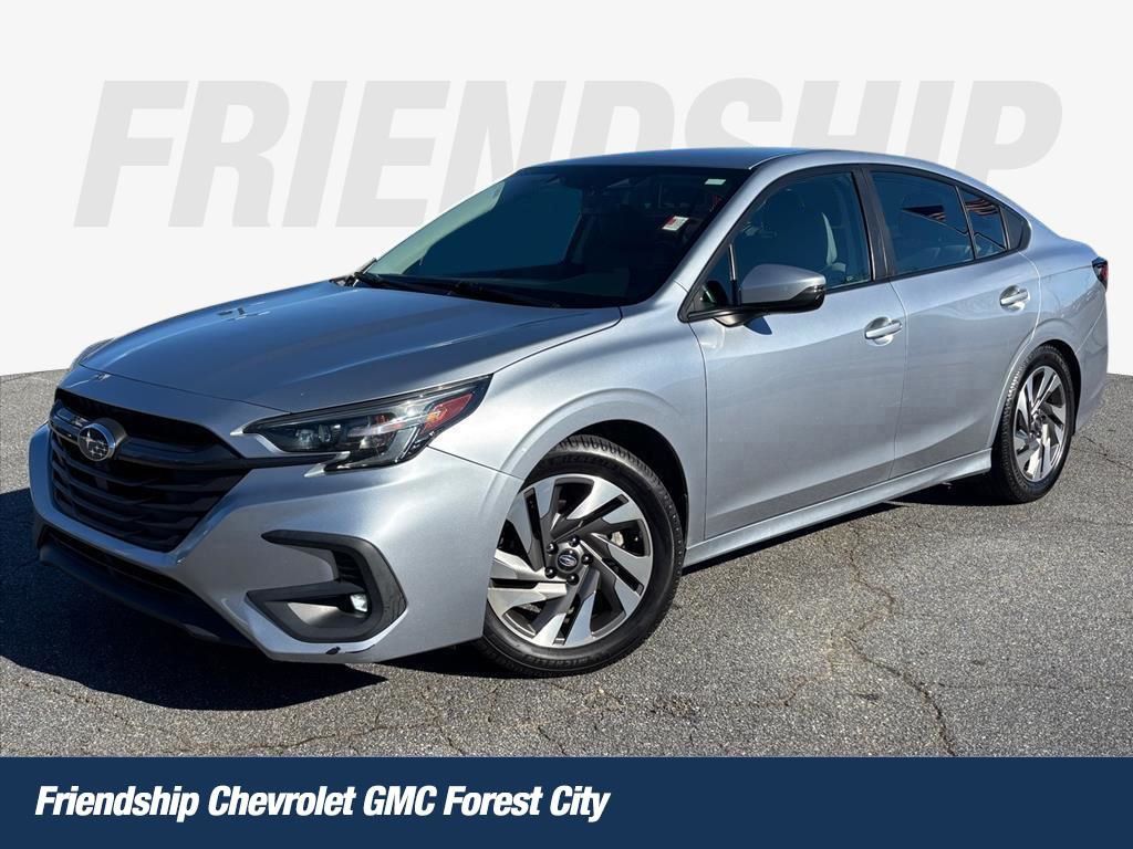 Ice Silver Metallic 2023 Subaru Legacy Sedan All-Wheel Drive Continuously Variable Transmission