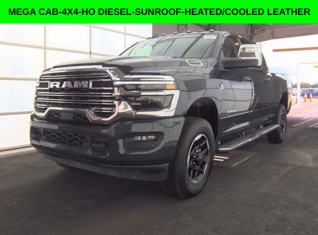 Forged Blue Metallic 2025 RAM 2500 Pickup Truck Four-Wheel Drive 8-Speed Automatic
