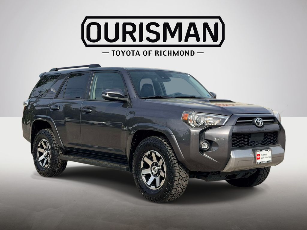 Magnetic Gray Metallic 2021 Toyota 4Runner TRD Off-Road Premium 4WD SUV / Crossover Four-Wheel Drive 5-Speed Automatic Overdrive