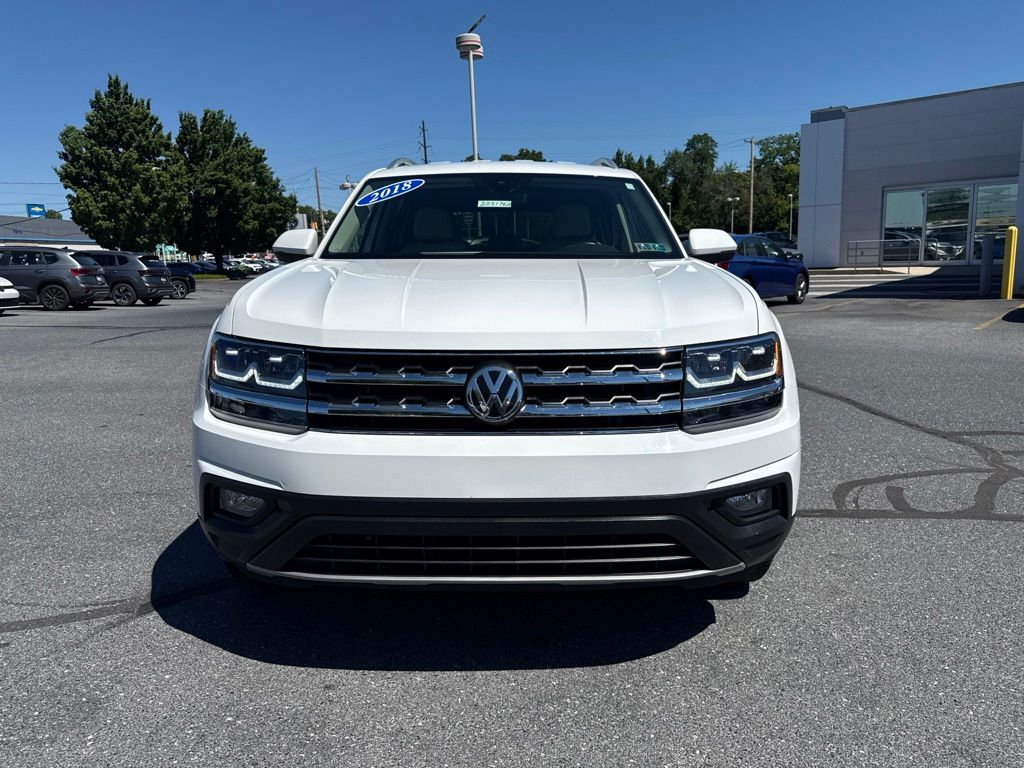 2019 Volkswagen Atlas 3.6L V6 SE White at Carlisle Cadillac Buick GMC