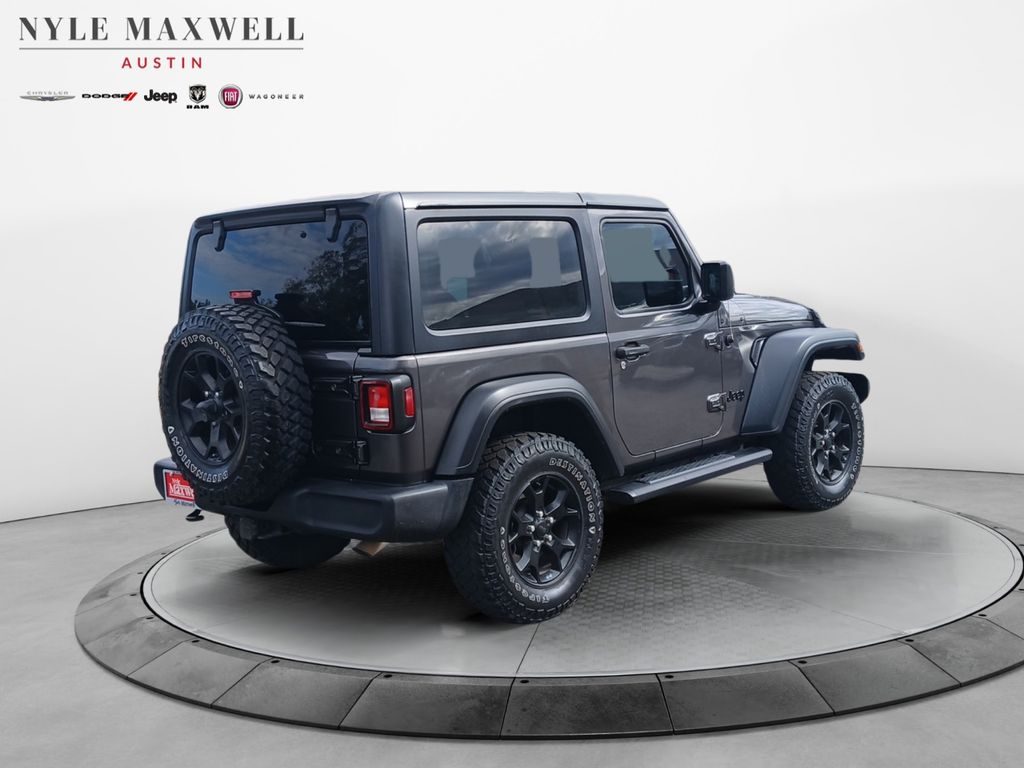Used Car 2020 Jeep Wrangler  Willys Sport For Sale Under $30,000 In Austin, Texas
