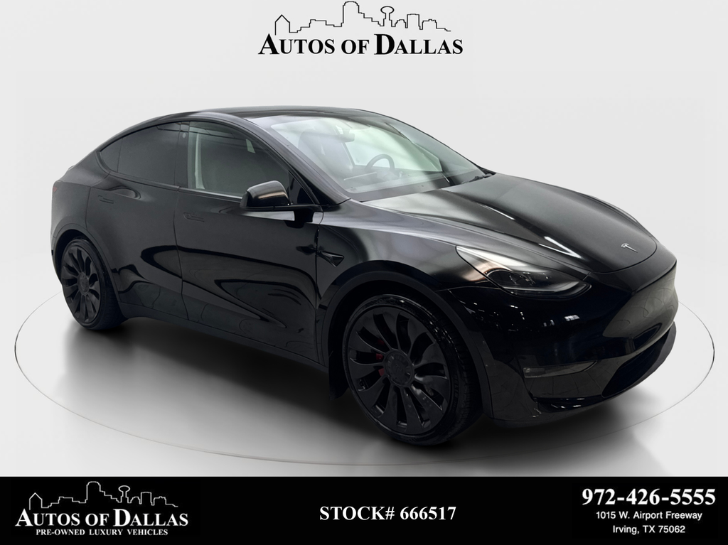 Black 2023 Tesla Model Y Performance AWD SUV / Crossover All-Wheel Drive 1-Speed Automatic
