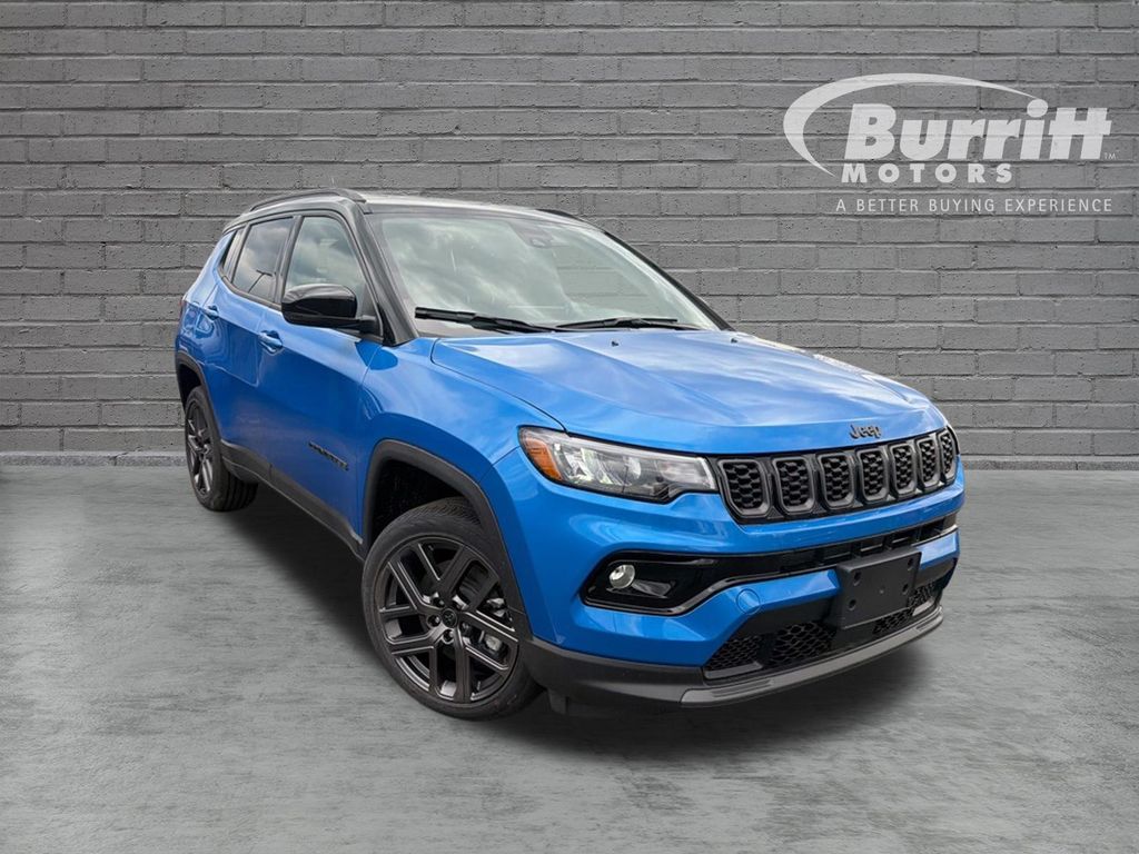 Hydro Blue Pearlcoat 2026 Jeep Compass SUV / Crossover Four-Wheel Drive 8-Speed Automatic