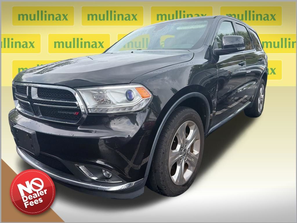 Brilliant Black Crystal Pearlcoat 2016 Dodge Durango Limited AWD SUV / Crossover All-Wheel Drive 8-Speed Automatic