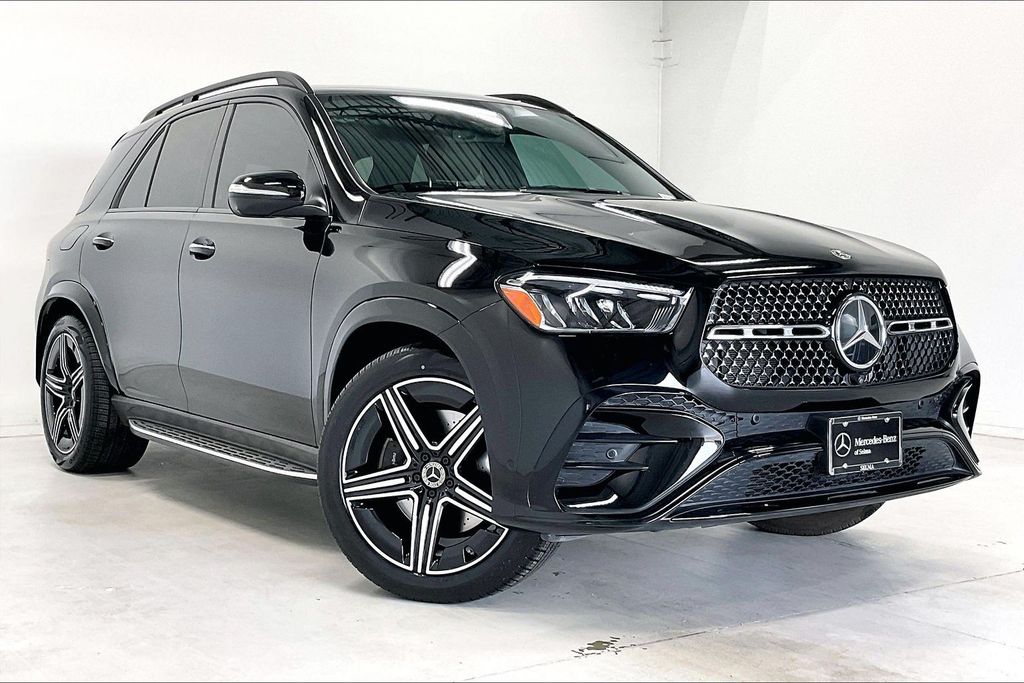 Black 2025 Mercedes-Benz GLE 350 4MATIC SUV / Crossover All-Wheel Drive 9-Speed Automatic