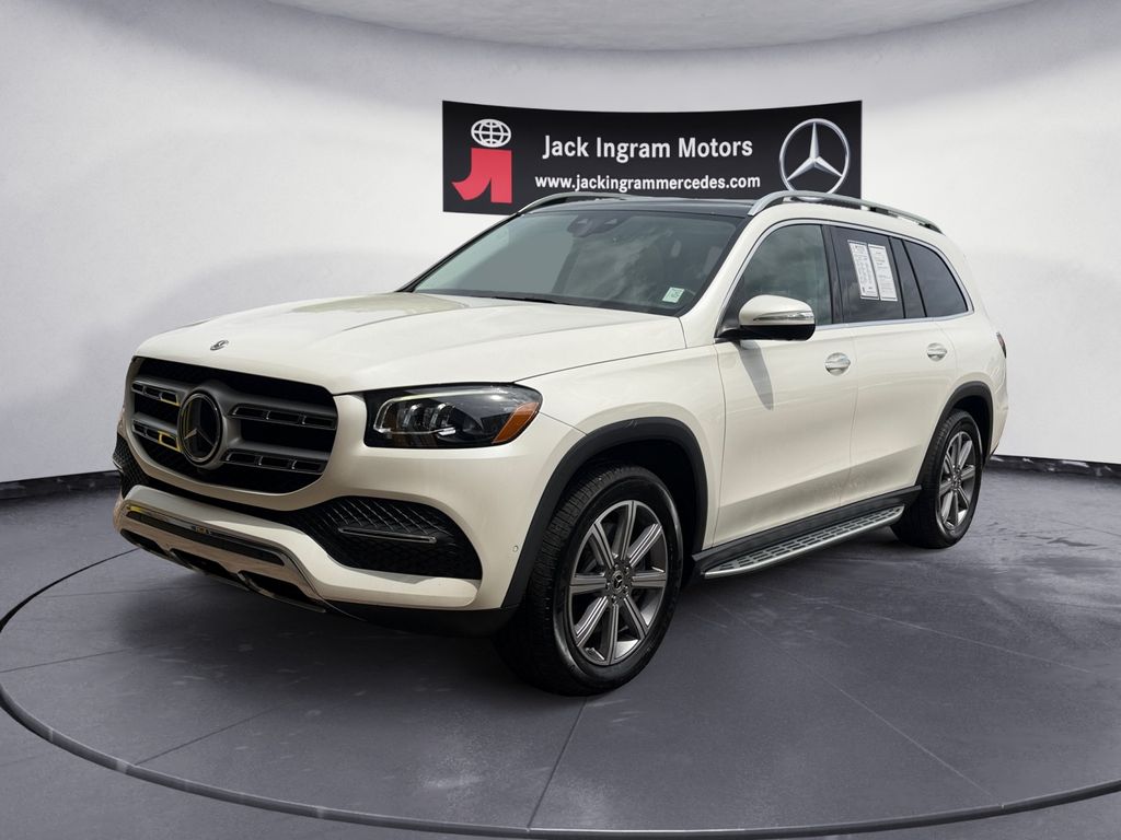 White 2022 Mercedes-Benz GLS SUV / Crossover All-Wheel Drive 9-Speed Automatic