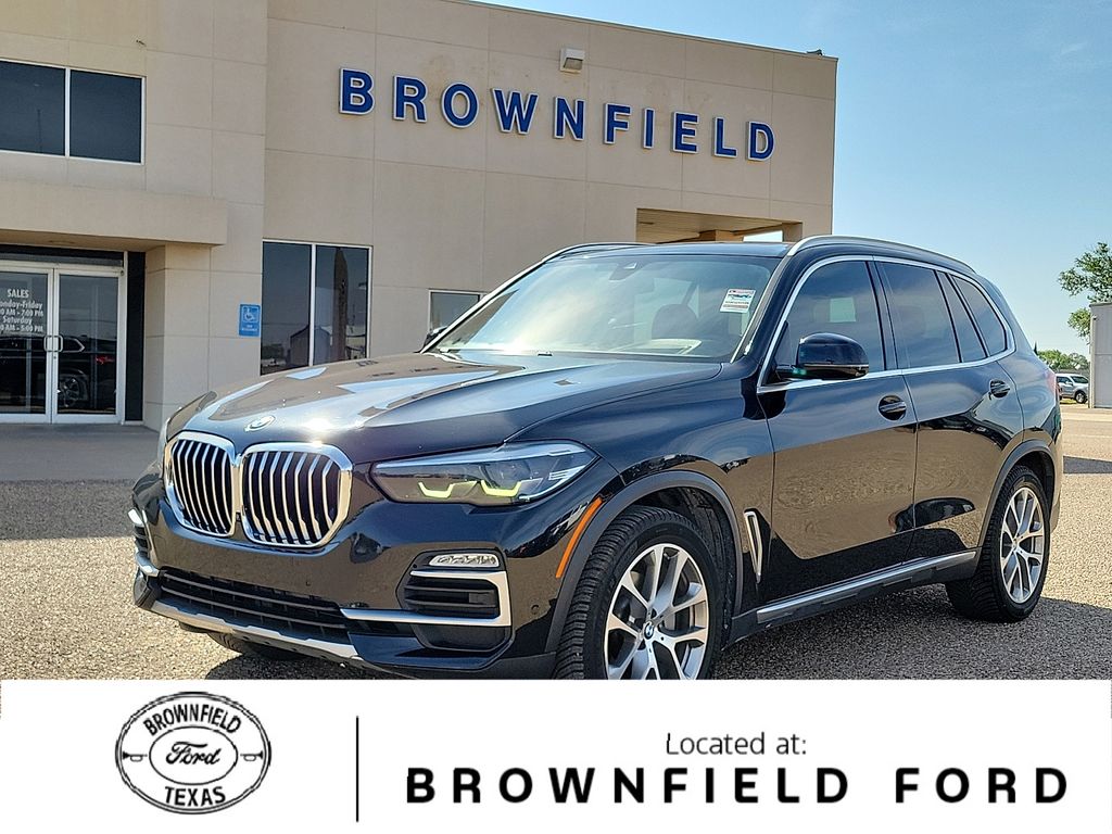 Black Sapphire Metallic 2021 BMW X5 SUV / Crossover Rear-Wheel Drive 8-Speed Automatic