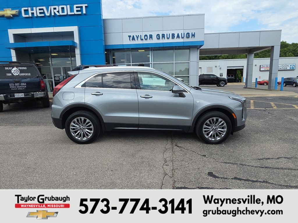 Argent Silver Metallic 2025 Cadillac XT4 SUV / Crossover Four-Wheel Drive 9-Speed Automatic