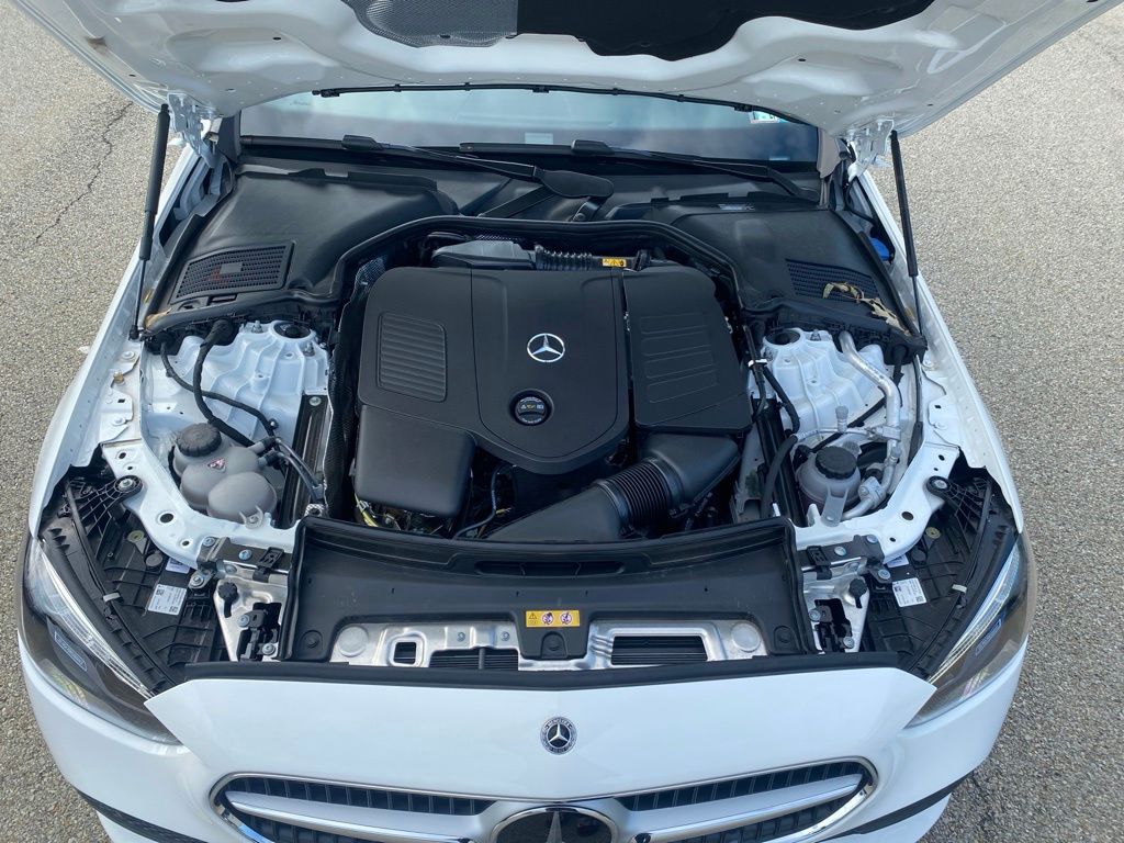 2026 Mercedes-Benz C-Class C 300 White at John Sisson Motors