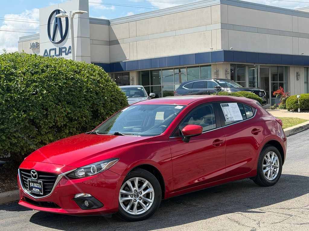 Soul Red Metallic 2016 Mazda MAZDA3 Hatchback Front-Wheel Drive 6-Speed Automatic
