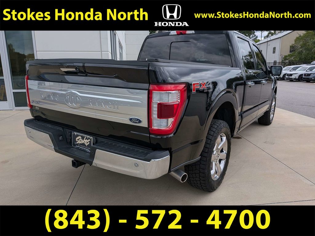 2022 Ford F-150 King Ranch Black at Walterboro Ford