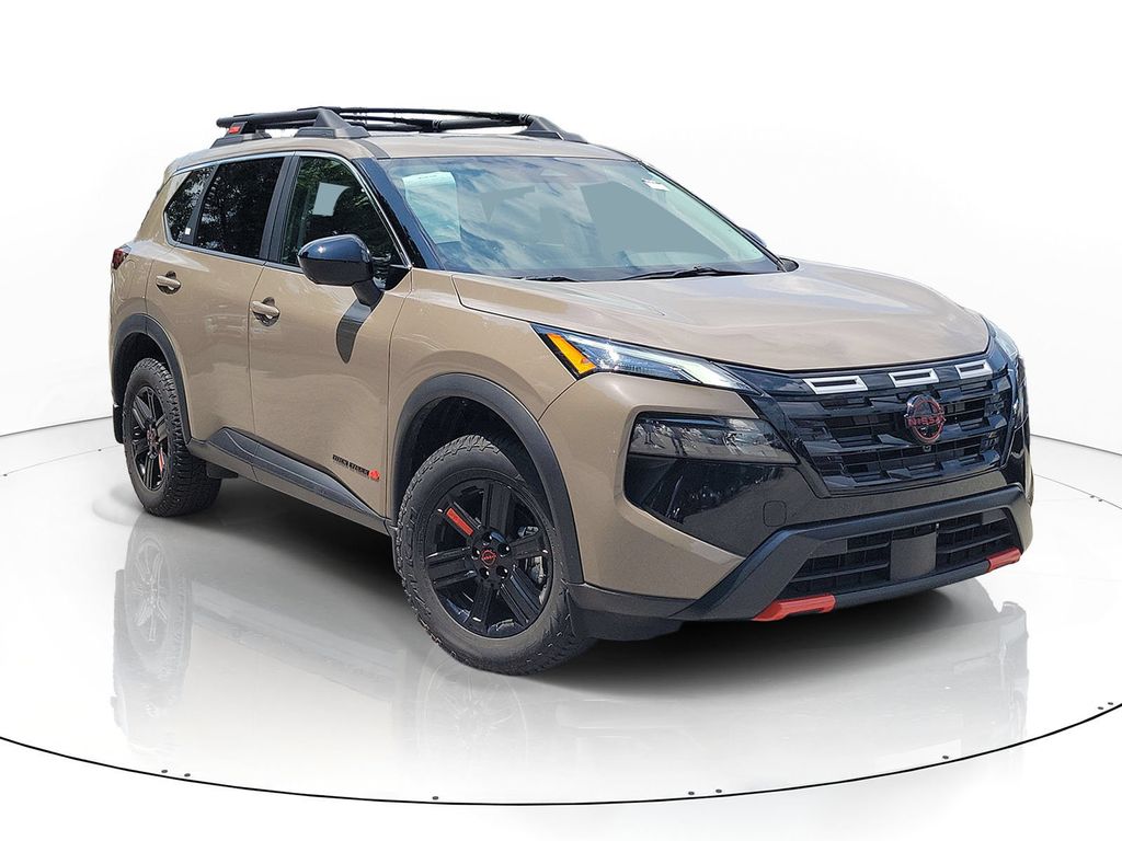 Baja Storm Metallic 2025 Nissan Rogue SUV / Crossover All-Wheel Drive Continuously Variable Transmission
