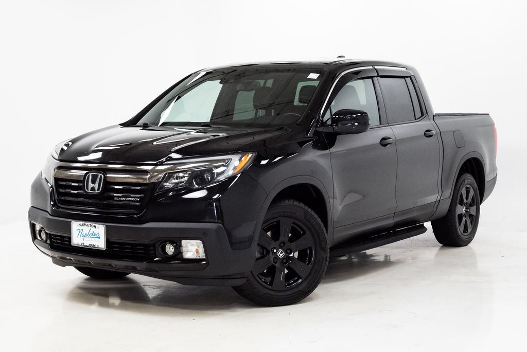 Crystal Black Pearl 2020 Honda Ridgeline Black Edition AWD Pickup Truck All-Wheel Drive 9-Speed Automatic