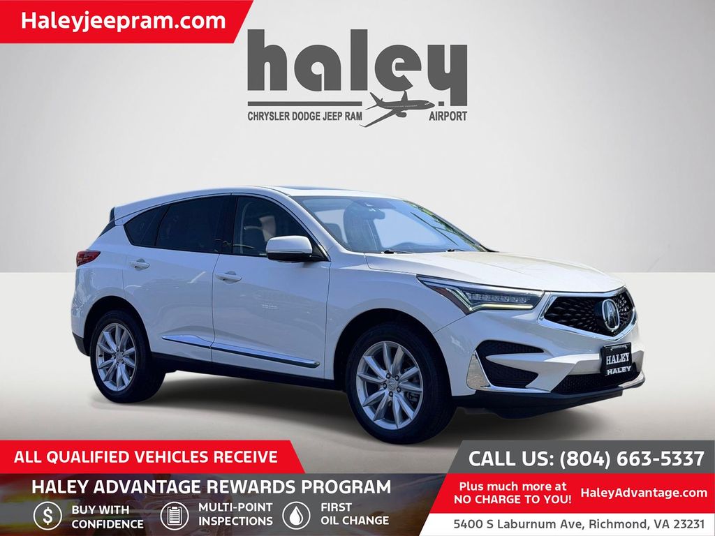 White 2021 Acura RDX SH-AWD SUV / Crossover All-Wheel Drive Automatic