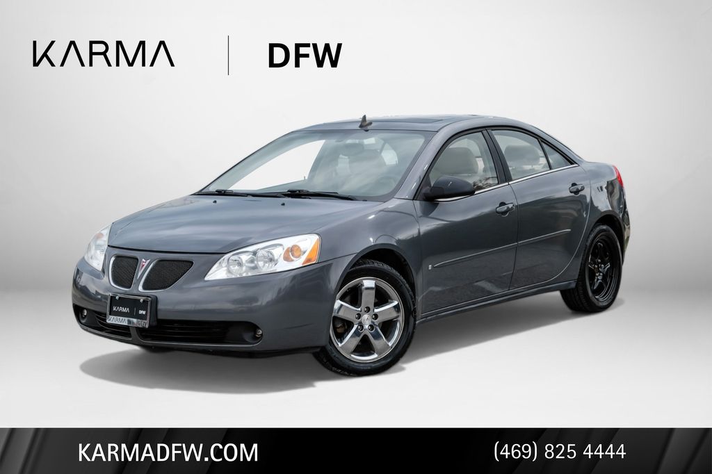 Dark Steel Gray Metallic 2007 Pontiac G6 GT Sedan Front-Wheel Drive 4-Speed Automatic Overdrive