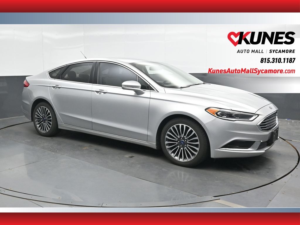 Ingot Silver 2018 Ford Fusion Sedan Front-Wheel Drive 6-Speed Automatic