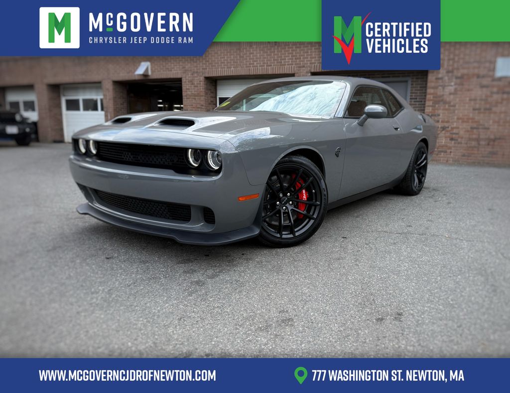 Destroyer Gray Clearcoat 2023 Dodge Challenger SRT Hellcat Jailbreak RWD Coupe Rear-Wheel Drive 8-Speed Automatic