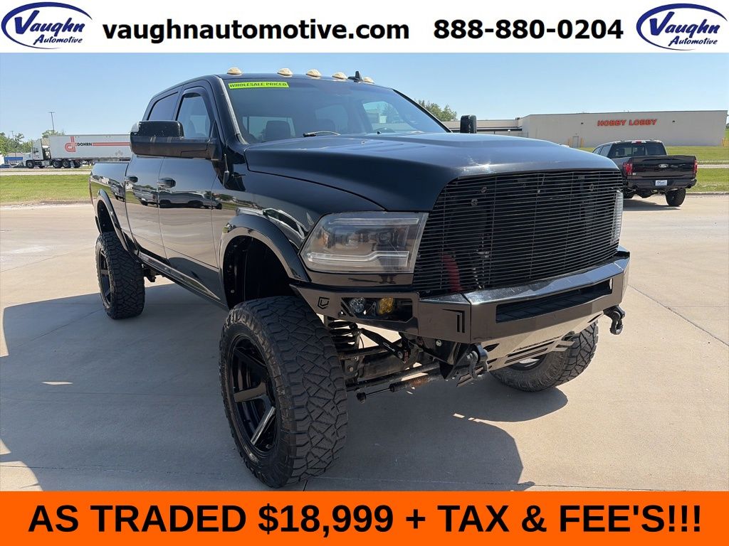 Black Clearcoat 2014 RAM 2500 Pickup Truck Four-Wheel Drive 6-Speed Automatic