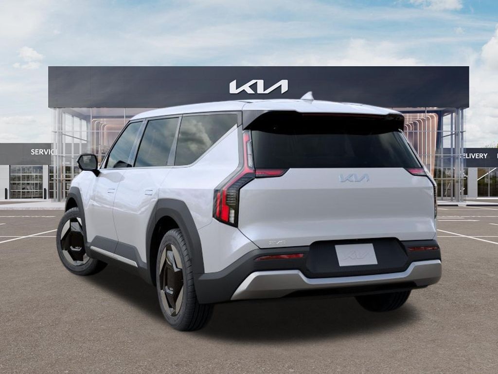 2026 Kia EV9 Light Long Range White at Shottenkirk Kia Fort Bend