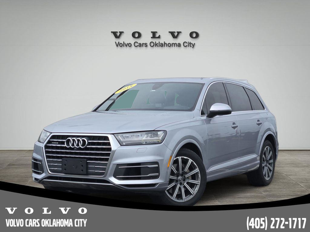Florett Silver Metallic 2018 Audi Q7 SUV / Crossover All-Wheel Drive 8-Speed Automatic