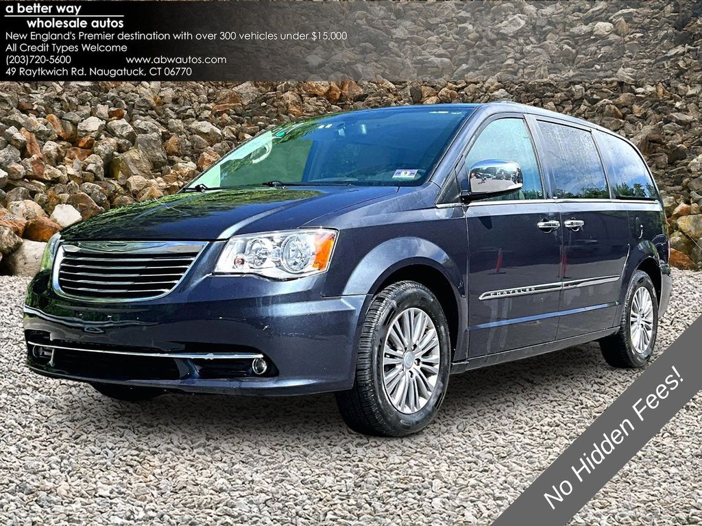 Gray (Maximum Steel Metallic Clearcoat) 2014 Chrysler Town & Country Touring-L FWD Minivan Front-Wheel Drive 6-Speed Automatic