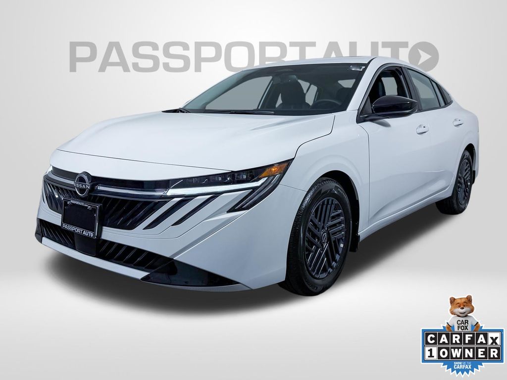 White (Fresh Powder) 2026 Nissan Sentra Sedan Front-Wheel Drive Continuously Variable Transmission