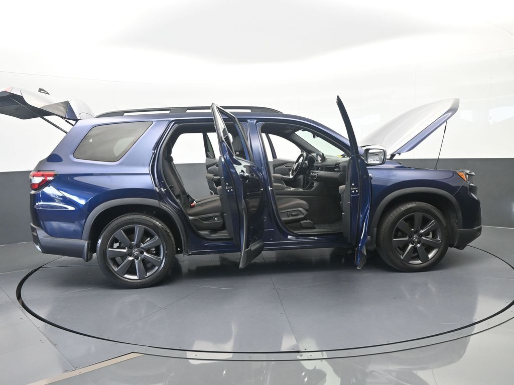 Used 2025 Obsidian Blue Pearl Honda Sport image 7