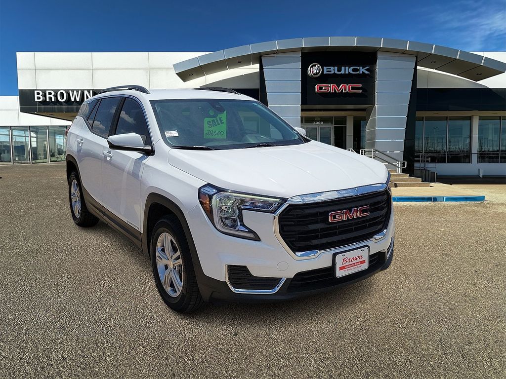 2024 GMC Terrain SLE White at Brown Honda