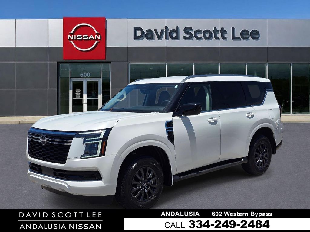 Aspen White Tricoat 2026 Nissan Armada SUV / Crossover 4X2 9-Speed Automatic