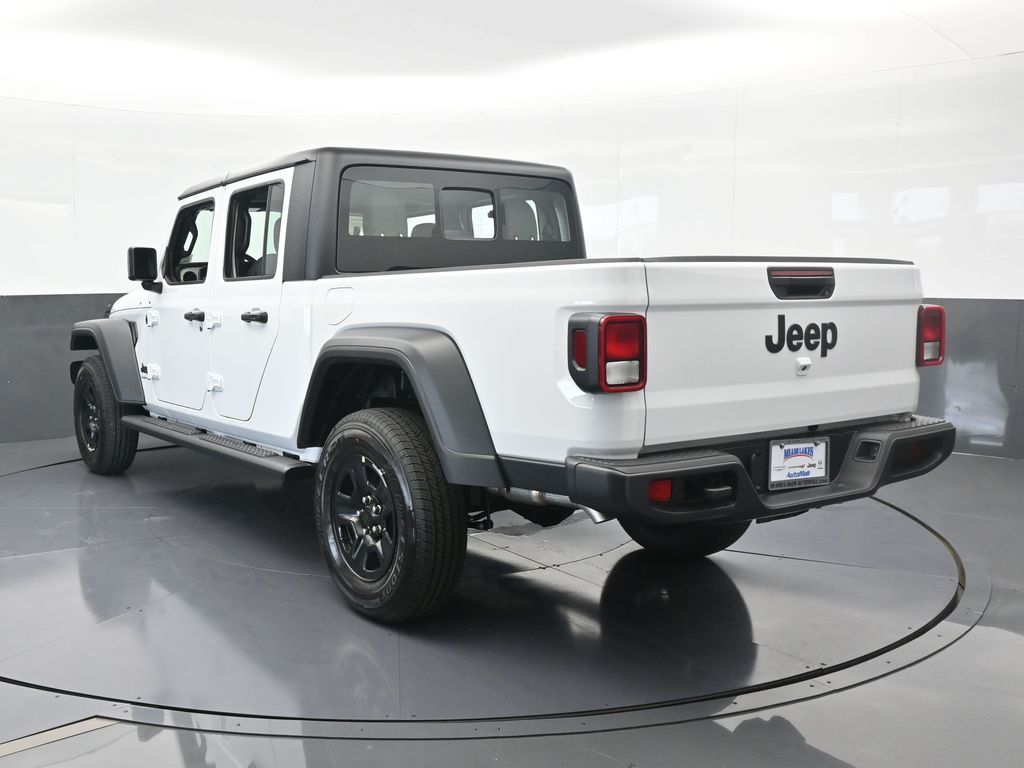 Used 2025 Bright White Clearcoat Jeep Sport image 4