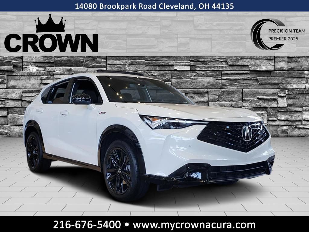White 2026 Acura ADX SUV / Crossover All-Wheel Drive Continuously Variable Transmission