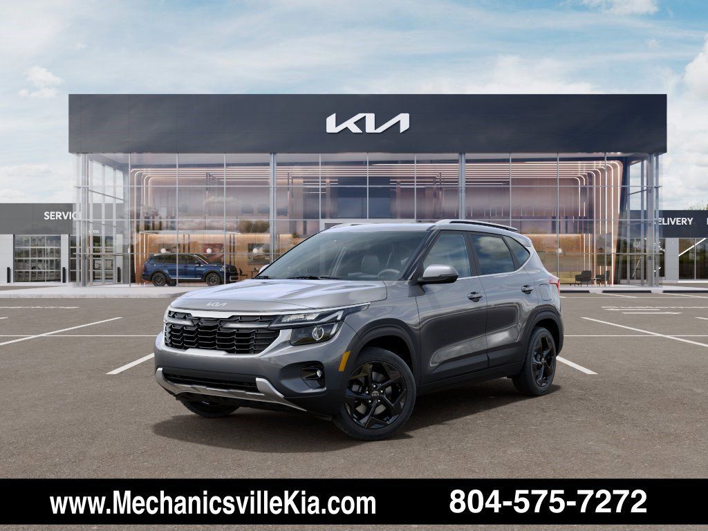Gray 2026 Kia Seltos EX AWD SUV / Crossover All-Wheel Drive Continuously Variable Transmission