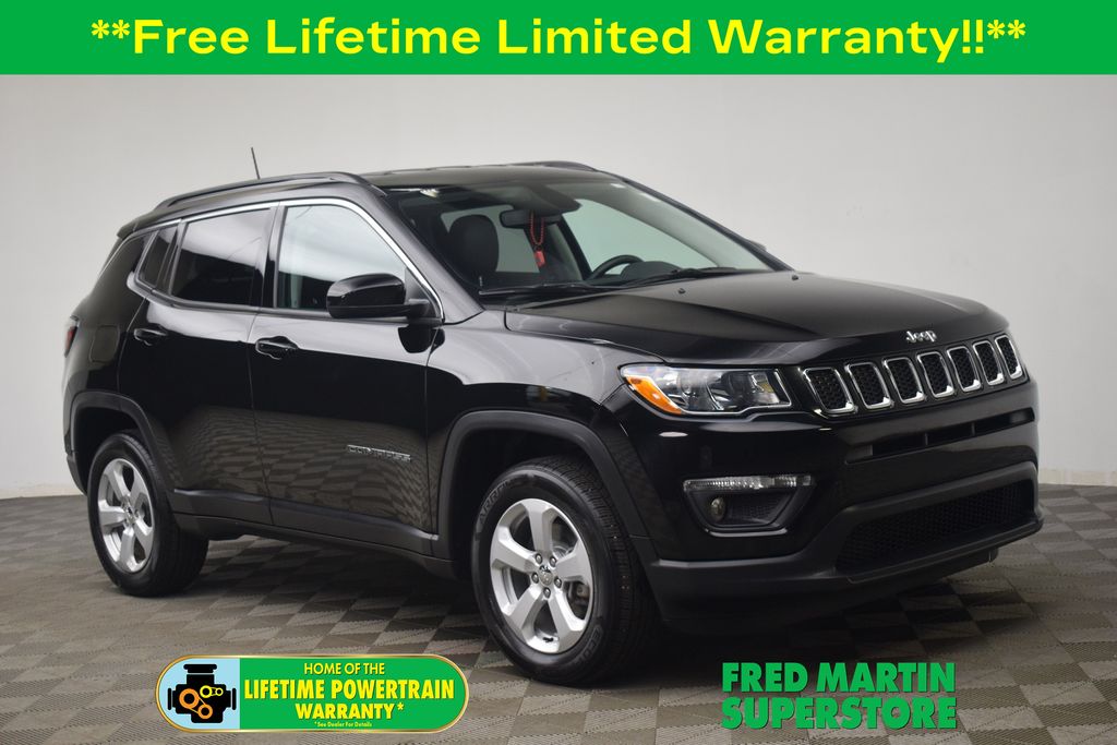 used 2021 Jeep Compass car, priced at $16,000